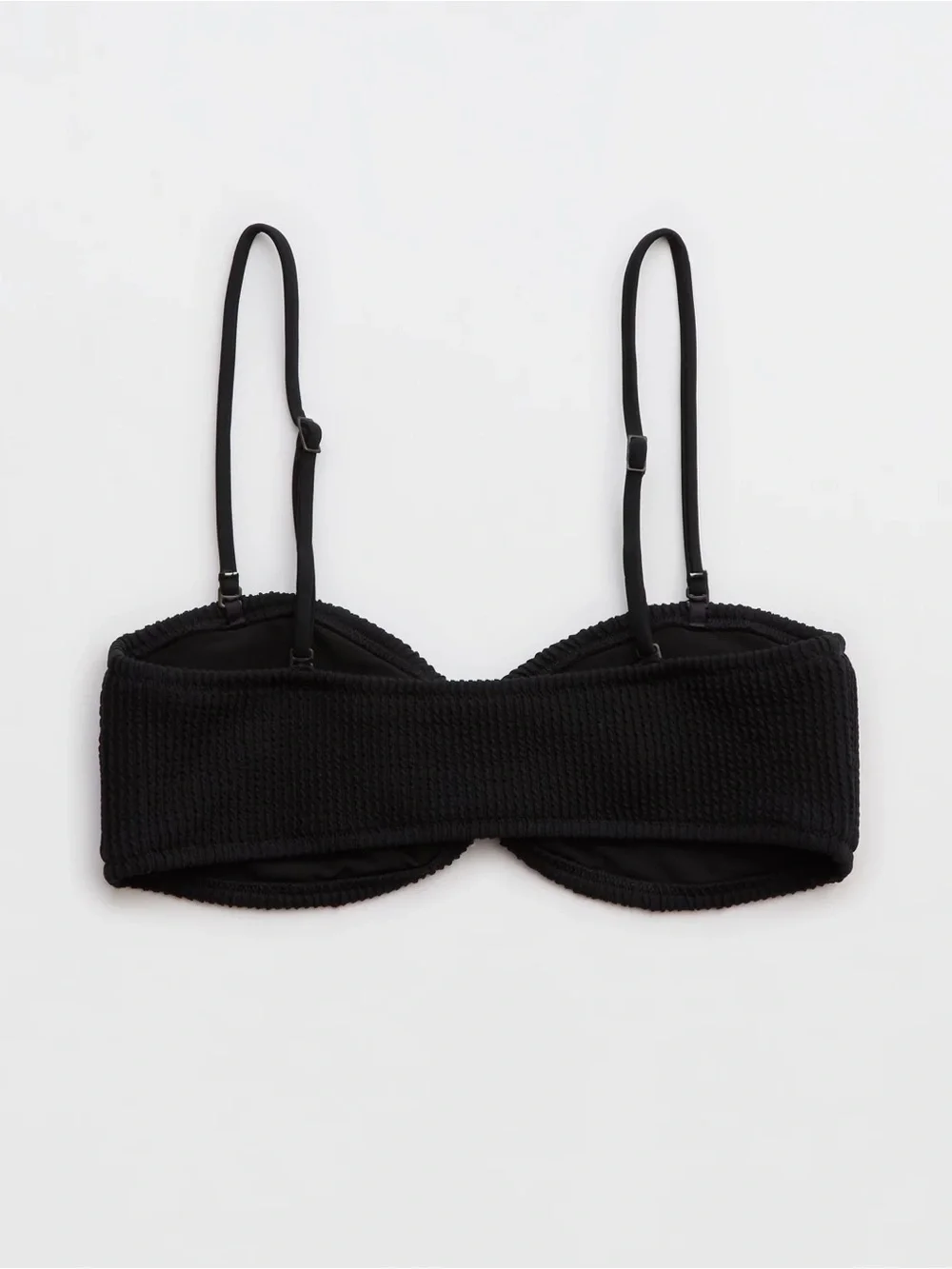 Aerie Crinkle Ring Bandeau  Bikini Top